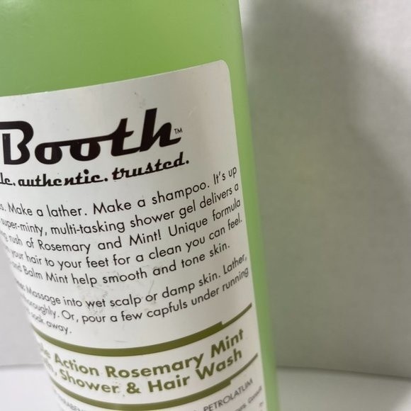 c. Booth Triple Action Rosemary Mint Wash - Picture 4 of 12